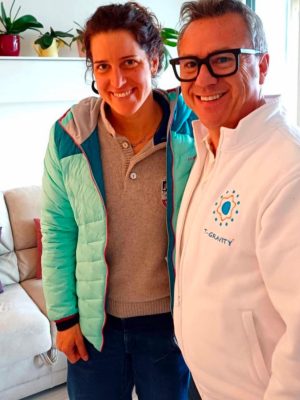 Giorgio Cal con Tamara Lunger