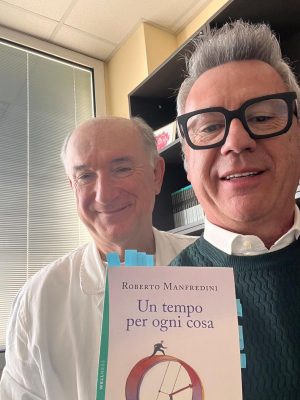 Giorgio con Roberto Manfredini