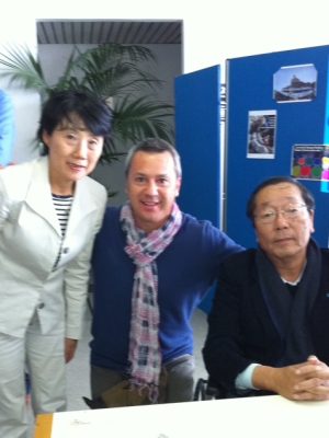 Giorgio con Masaru Emoto